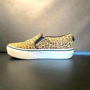 Cheetah print vans